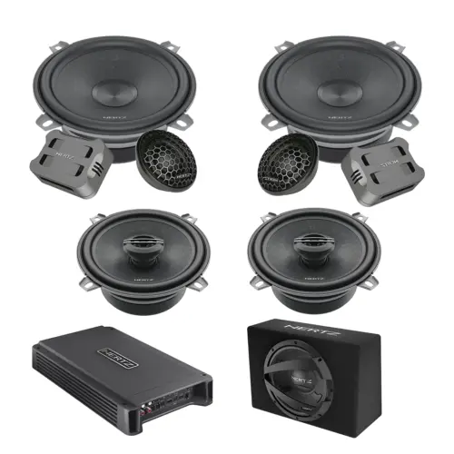 Pachet Difuzoare Auto cu subwoofer Mazda 6 2012-2017 Hertz Cento 1500 W