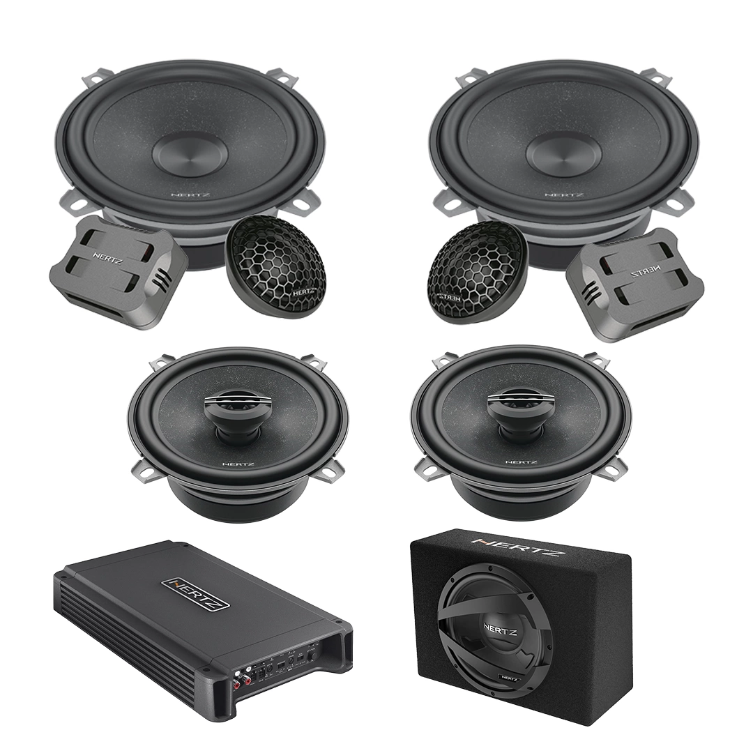 Pachet Difuzoare Auto cu subwoofer Renault Wind 2010-2013 Hertz Cento 1500 W
