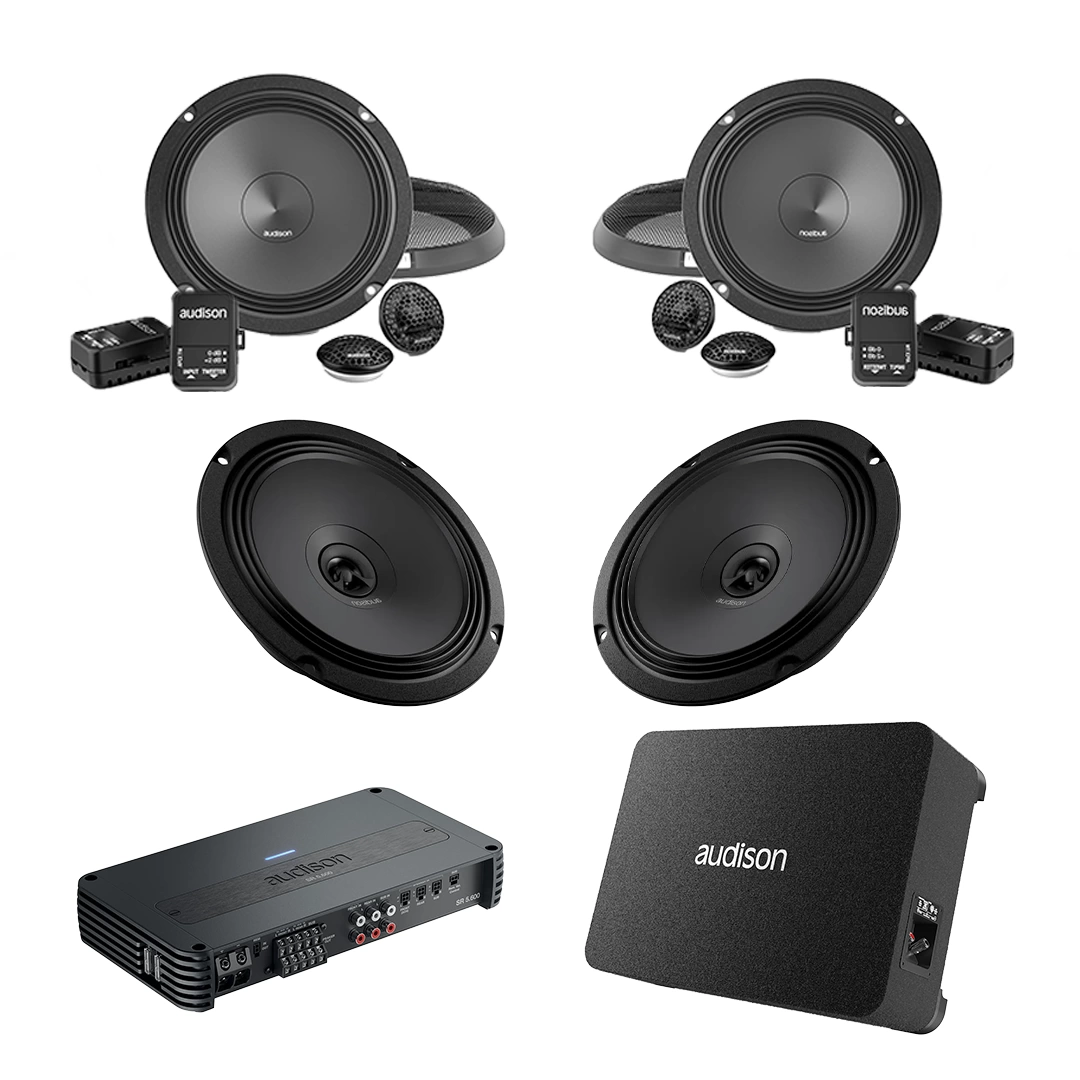 Pachet Difuzoare Auto cu subwoofer Toyota Yaris Cross 2021-2023 Audison Prima 1010 W