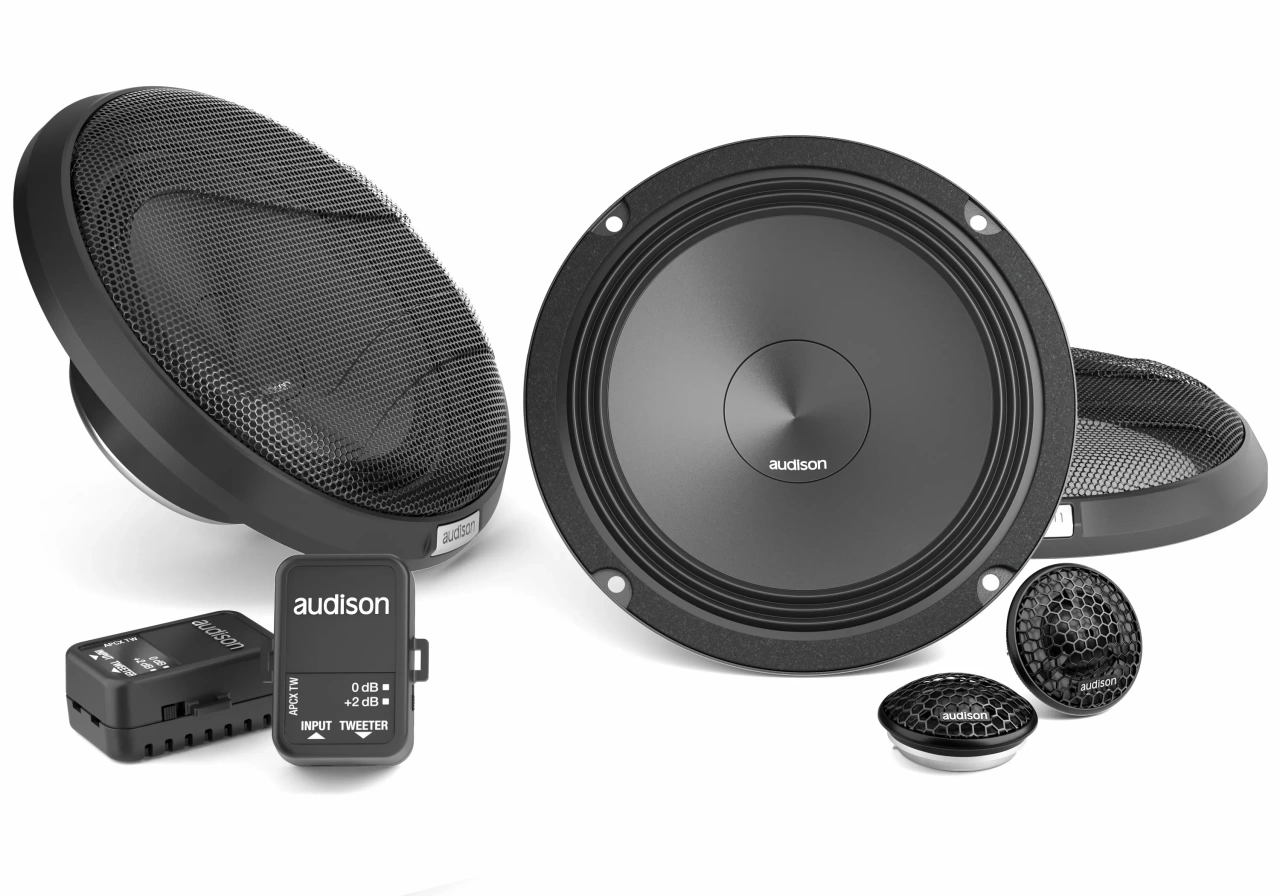 Pachet Difuzoare Auto cu subwoofer Volkswagen Lupo 1998-2005 Audison Prima 1010 W - imagine 2