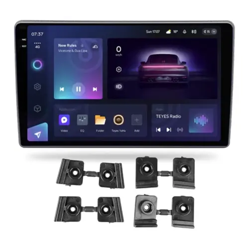 Navigatie Auto Teyes CC3 2K Hyundai i40 2011–2019 4+32GB 9.5″ QLED Octa-core 2Ghz, Android 4G Bluetooth 5.1 DSP