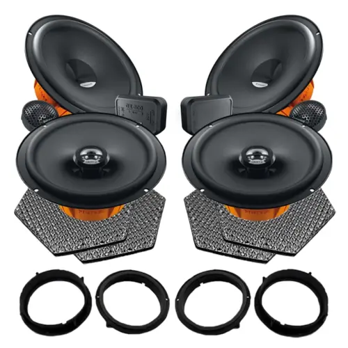 Pachet difuzoare auto Hertz Dieci dedicat Volkswagen Golf 8 2020-, RMS 80W