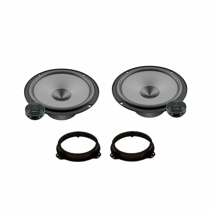 Pachet difuzoare auto Hertz Uno dedicat usi fata Mercedes E Class 2001-2009