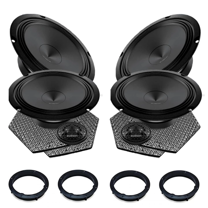 Pachet difuzoare auto Audison Prima dedicat Skoda Octavia 2019-