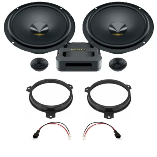 Pachet Difuzoare Auto usi Fata Toyota Yaris 2021-2023 Hertz Dieci Pro 80 W