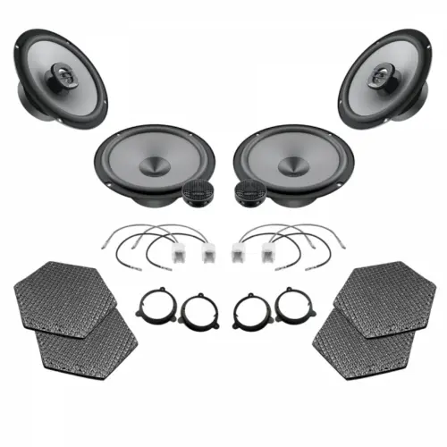 Pachet difuzoare auto Hertz Uno dedicat Renault Captur (2013-2022)