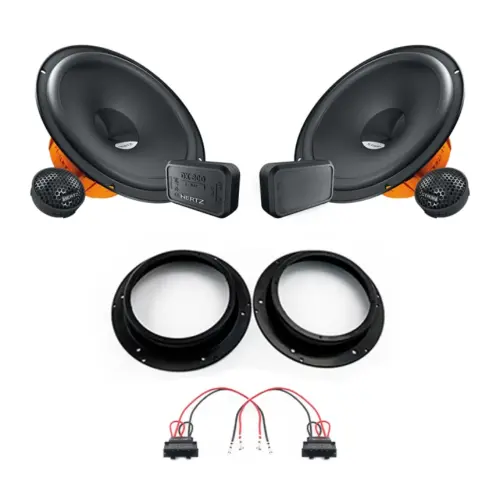 Pachet difuzoare auto Hertz Dieci dedicat usi fata Volkswagen Touran 2015-, RMS 80W