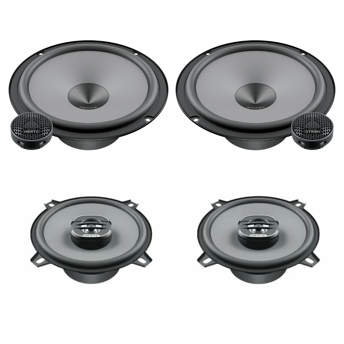 Pachet difuzoare auto Mercedes-Benz E Class W210 1996-2003 Hertz Uno 75 W