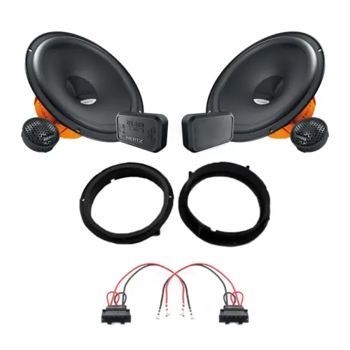 Pachet difuzoare auto Hertz Dieci dedicat usi fata Volkswagen Caddy 2020-, RMS 80W