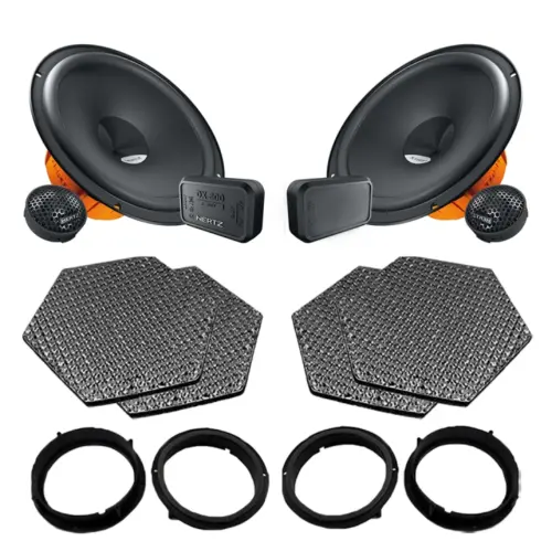 Pachet difuzoare auto Hertz Dieci dedicat Volkswagen Jetta 7 2018-, RMS 80W