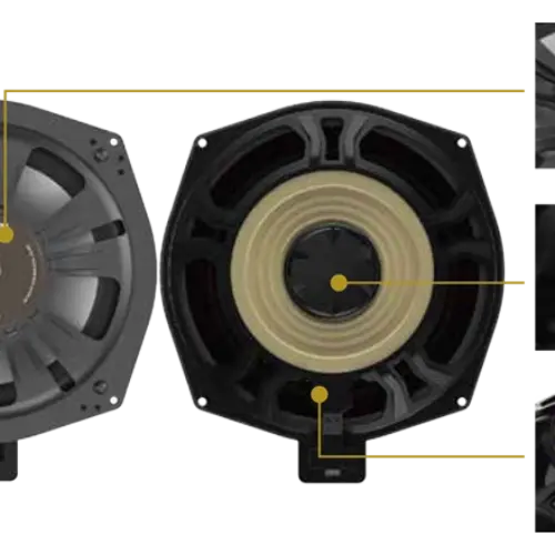 Subwoofer Auto Rainbow IL-W8 BMW, 4 OHM, 80W RMS, 2 buc