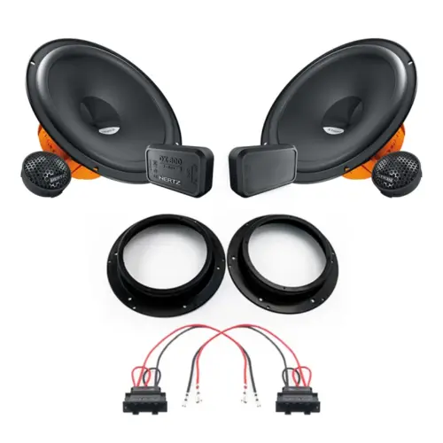 Pachet difuzoare auto Hertz Dieci dedicat usi fata Skoda Superb 2015-, RMS 80W