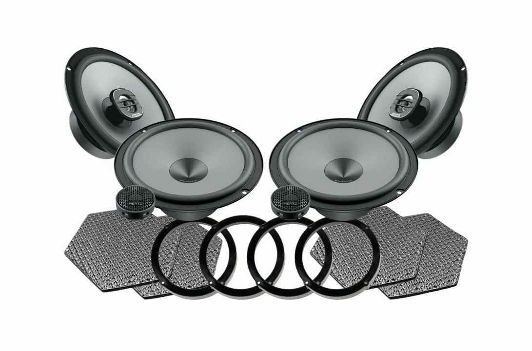 Pachet difuzoare auto Hertz Uno dedicat Volkswagen Beetle (1998 - 2010)