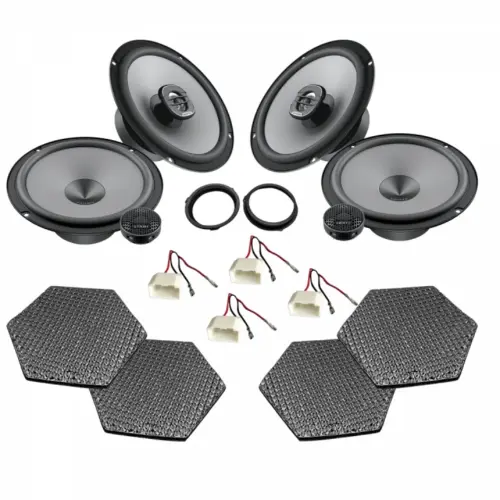 Pachet difuzoare auto Hertz Uno dedicat Ford Fiesta (2008-2018)