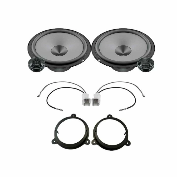 Pachet difuzoare auto Hertz Uno dedicat usi fata Renault Clio 2019-