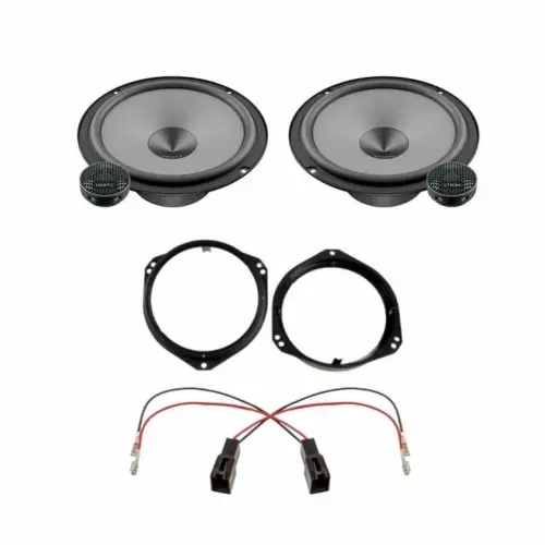 Pachet difuzoare auto Hertz Uno dedicat usi fata Fiat Punto 2005-2018, RMS 75W
