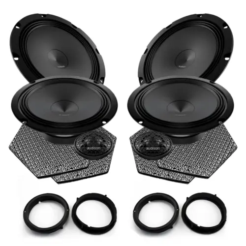 Pachet difuzoare auto Audison Prima dedicat Volkswagen Tiguan 2016-, RMS 100W, 200mm
