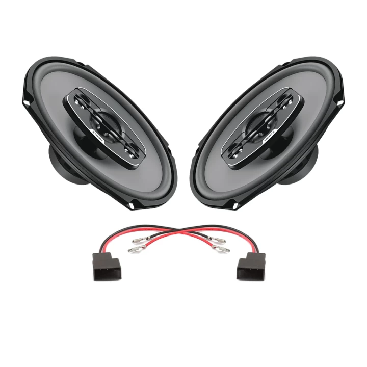 Pachet difuzoare auto Hertz Uno dedicat usi fata Toyota Prius 2009-2015