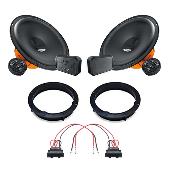 Pachet difuzoare auto Hertz Dieci dedicat usi spate Skoda Octavia 2019-