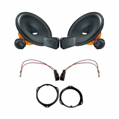 Pachet difuzoare auto Hertz Dieci dedicat usi fata Opel Zafira 1999-2010, RMS 80W