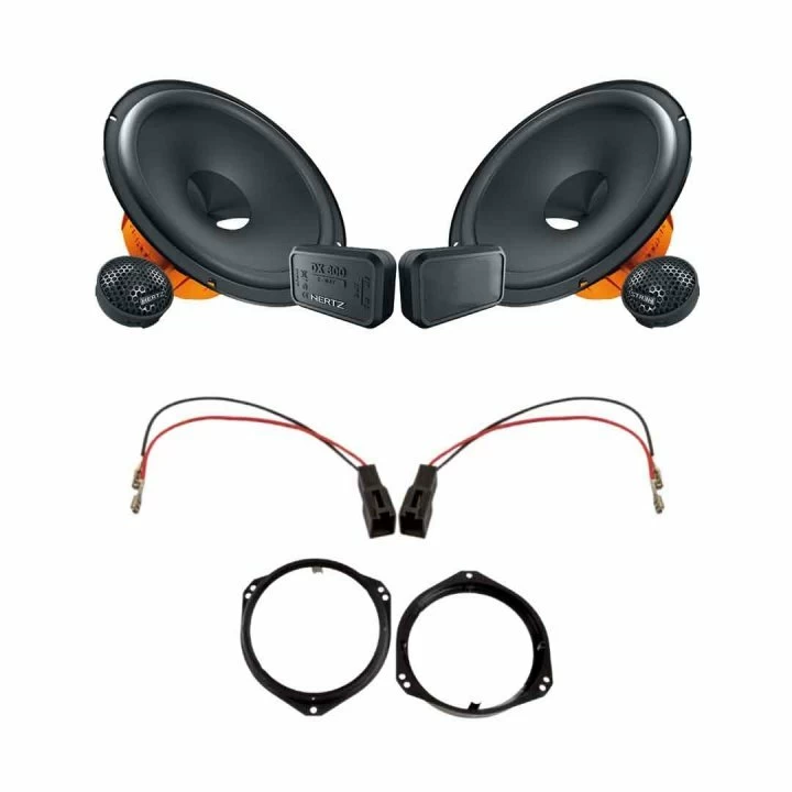 Pachet difuzoare auto Hertz Dieci dedicat usi fata Opel Zafira 1999-2010