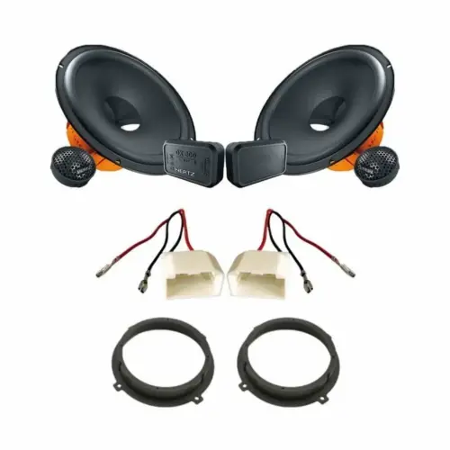 Pachet difuzoare auto Hertz Dieci dedicat usi fata Mazda 3 2014-2018, RMS 80W