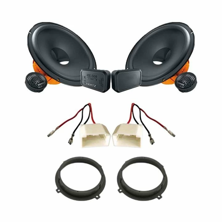 Pachet difuzoare auto Hertz Dieci dedicat usi fata Mazda 3 2014-2018