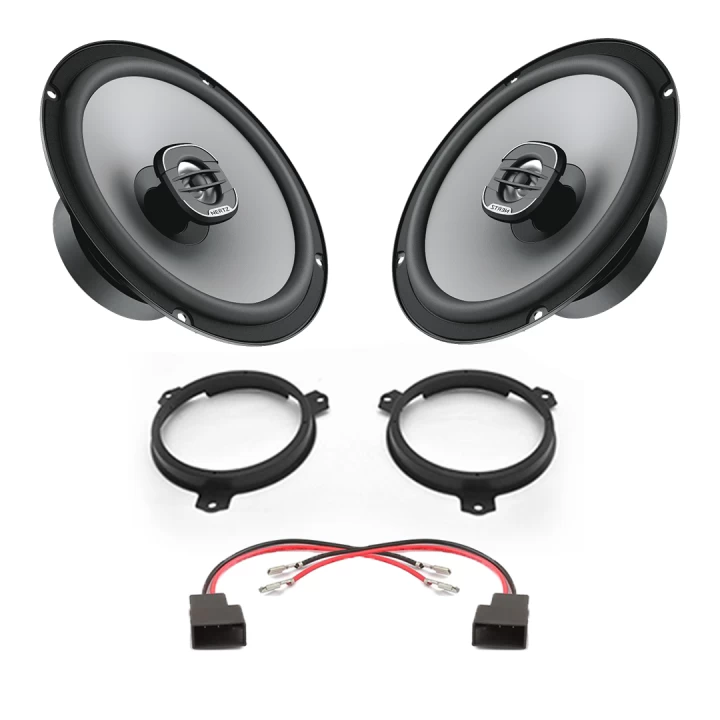 Pachet difuzoare auto Hertz Uno dedicat usi spate Toyota Auris 2012-2018