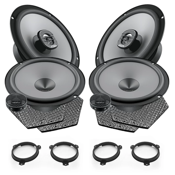 Pachet difuzoare auto Hertz Uno dedicat Toyota Hilux 2007-2015