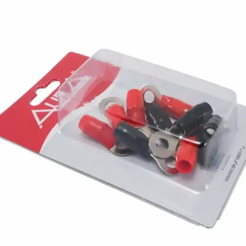 Inel terminal AURA ACN-R108/10, 8mm2 (8AWG), Set 10 Buc