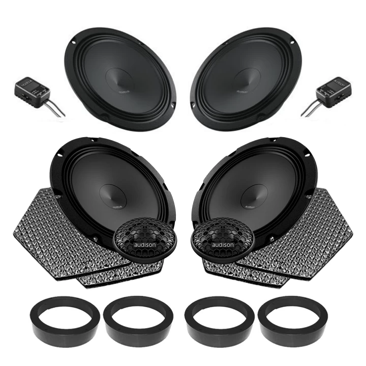 Pachet difuzoare auto Audison Prima dedicat Volkswagen Touareg 2010-2018