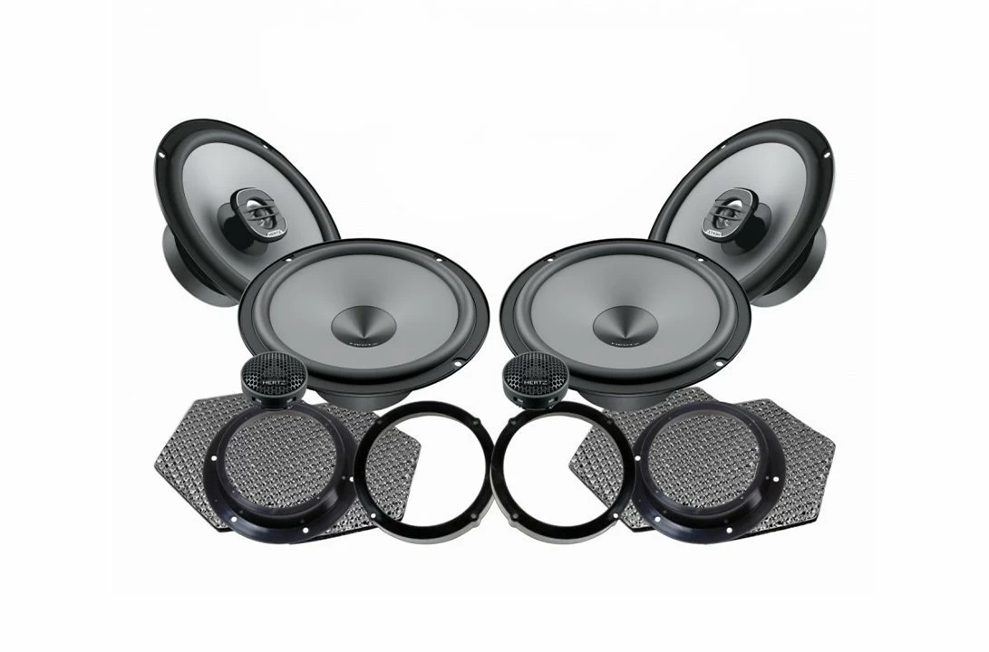 Pachet difuzoare auto Hertz Uno dedicat Volkswagen Touran (2003 - 2015)