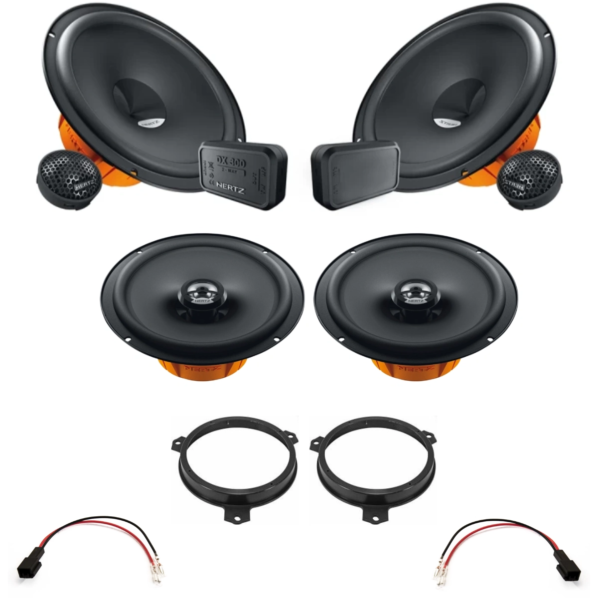 Pachet difuzoare auto Toyota Yaris 2021-2023 Hertz Dieci 80 W