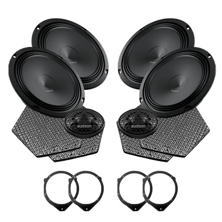 Pachet difuzoare auto Audison Prima dedicat Audi A4 2000-2005