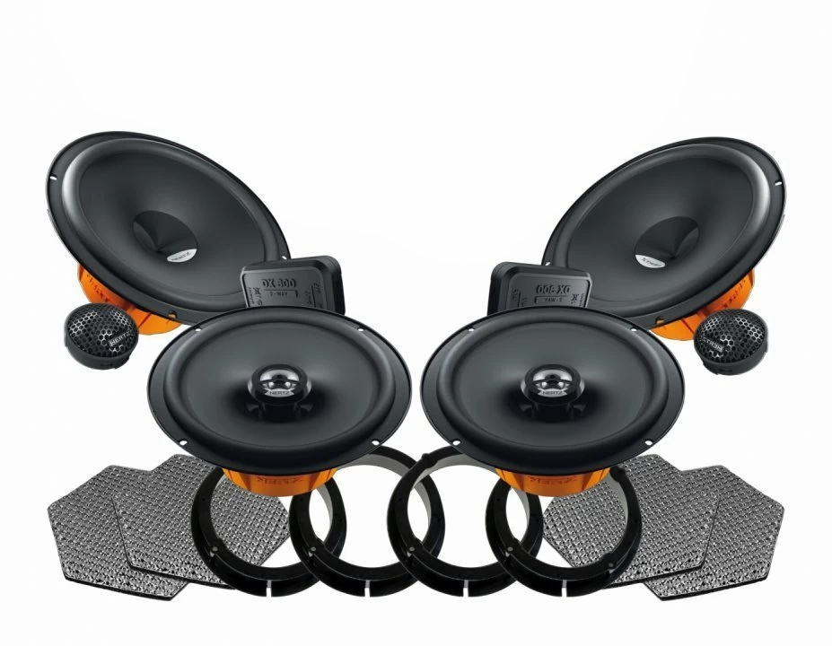 Pachet difuzoare auto Hertz Dieci dedicat Volkswagen Golf IV (1998 - 2004)