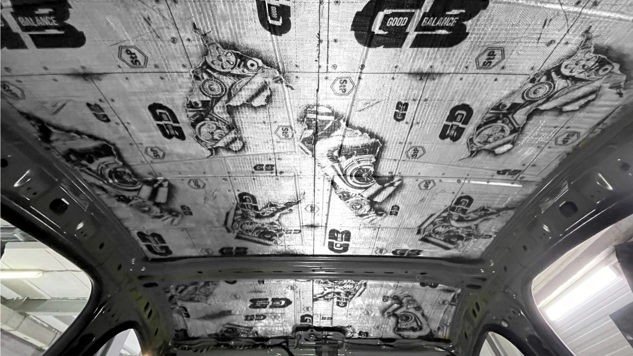 Insonorizant auto STP GB 1.5mm, 750x470mm, Foaie - imagine 4