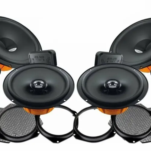 Pachet difuzoare auto Hertz Dieci dedicat Alfa Romeo Giulia, RMS 80 W