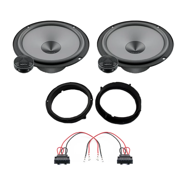 Pachet difuzoare auto Hertz Uno dedicat usi fata Volkswagen Golf 8 2020-