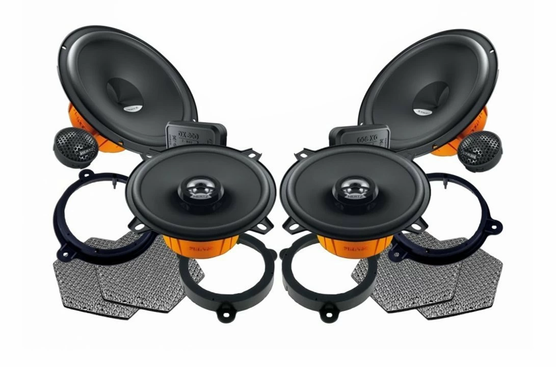 Pachet difuzoare auto Hertz Dieci dedicat Dacia Logan