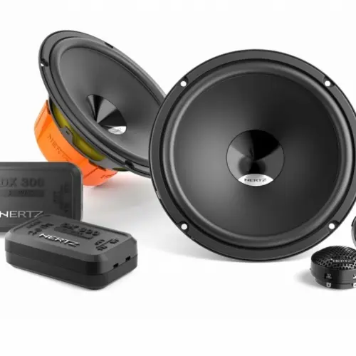Difuzoare auto Hertz Dieci DSK 165.3, set sistem 2 căi, 165mm, 80W RMS, 4Ω, 4 difuzoare + accesorii