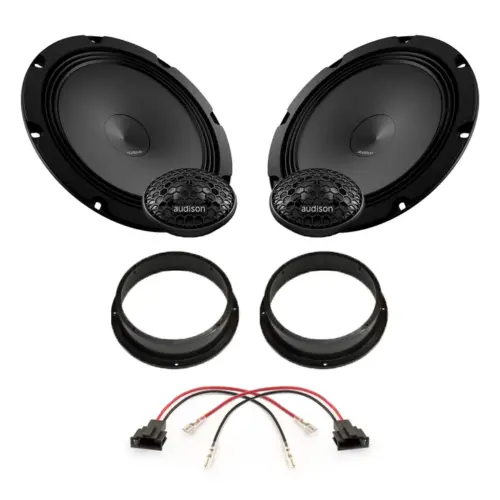 Pachet difuzoare auto Audison Prima dedicat usi fata Audi A6 2011-2018, RMS 100 W