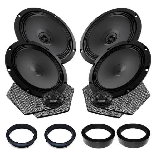 Pachet difuzoare auto Audison Prima dedicat Skoda Rapid 2012-, RMS 100W, 200mm