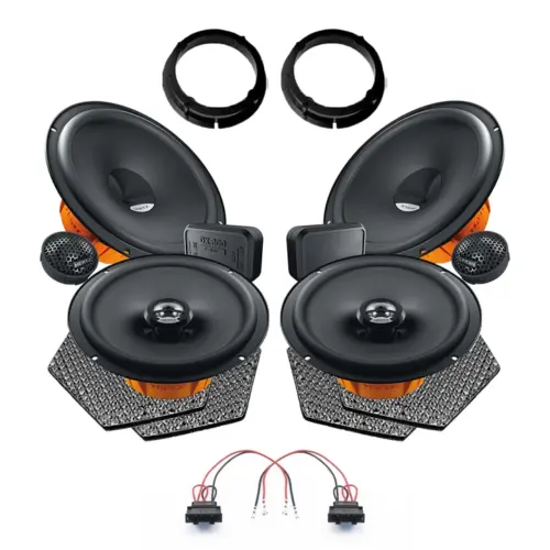 Pachet difuzoare auto Hertz Dieci dedicat Audi A2 2000-2005, RMS 80 W