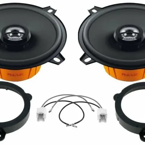 Pachet difuzoare Hertz Dieci dedicate usi spate Dacia Logan, Sandero, Lodgy (2012 – 2019)