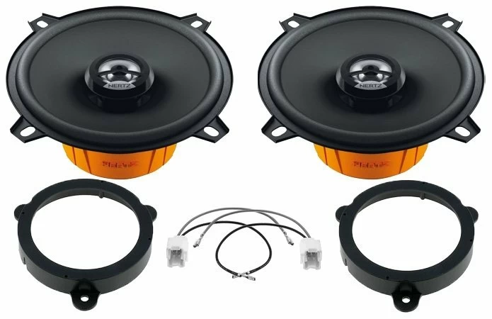 Pachet difuzoare Hertz Dieci dedicate usi spate Dacia Logan