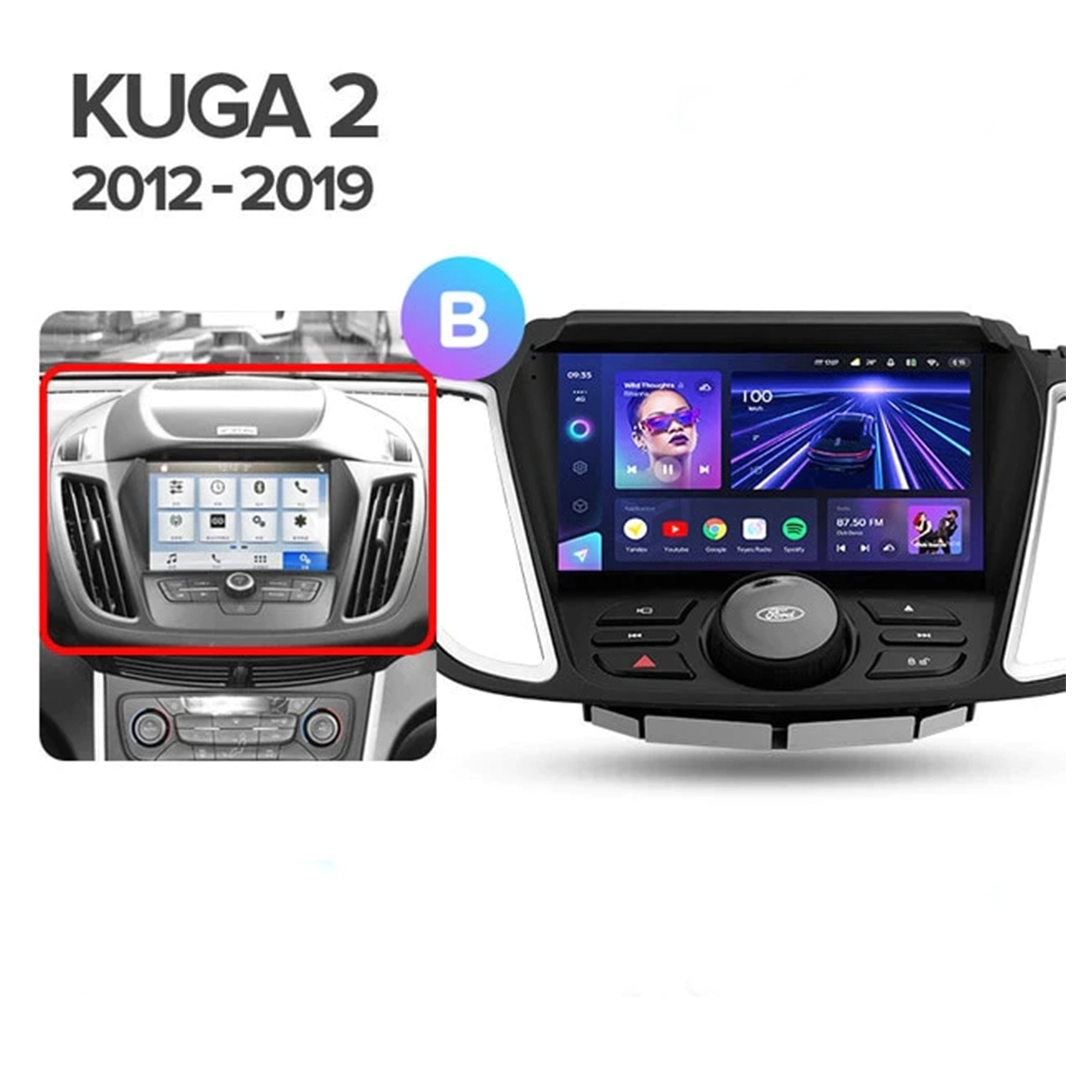 Navigatie Auto Teyes CC3L Ford Kuga 2013-2019 4+64GB 9" IPS Octa-core 1.6Ghz Android 4G Bluetooth 5.1 DSP - Varianta B - imagine 8