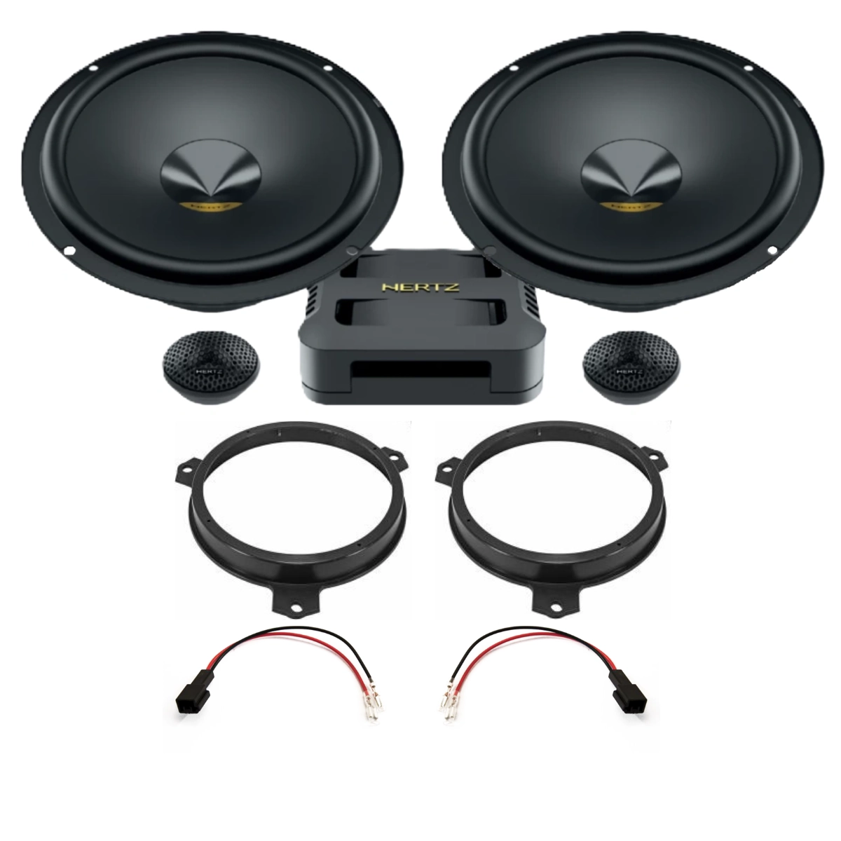 Pachet Difuzoare Auto usi Fata Toyota Yaris Cross 2021-2023 Hertz Dieci Pro 80 W