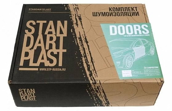 Kit de insonorizare pentru doua usi STP Aero - 3 Straturi Vibro Fono Termo - imagine 2