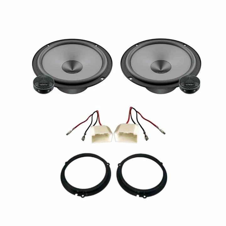 Pachet difuzoare auto Hertz Uno dedicat usi fata Ford Fiesta 2017-