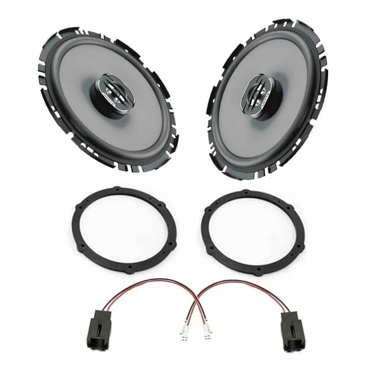 Pachet difuzoare auto Hertz Uno dedicat usi spate Citroen C3 2018 -